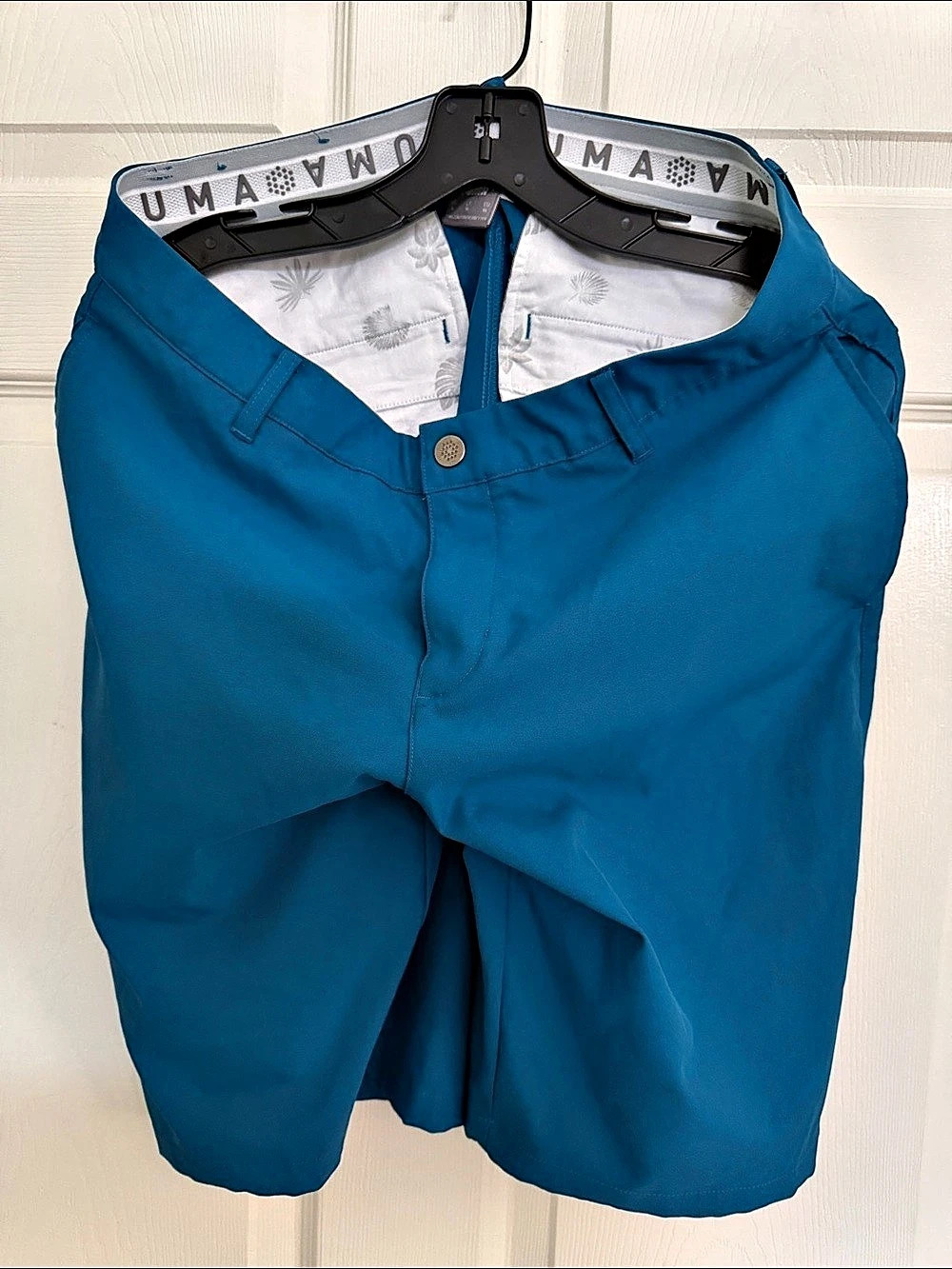 Puma Men's Athletic Shorts in Blue Waist 34